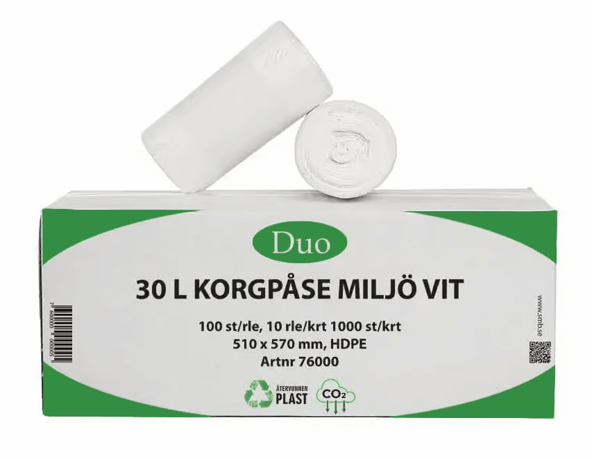 30l-papperskorgspase-miljo-hd-1000st 30L Papperskorgspåse Miljö HD 1000st - Bild 1